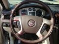 Cocoa/Light Linen Tehama Leather Steering Wheel Photo for 2011 Cadillac Escalade #38058905