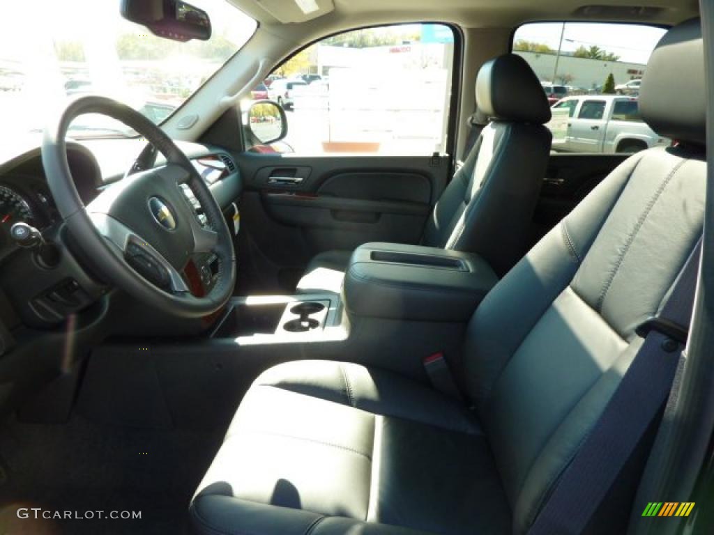 Ebony Interior 2011 Chevrolet Tahoe LT 4x4 Photo #38059133
