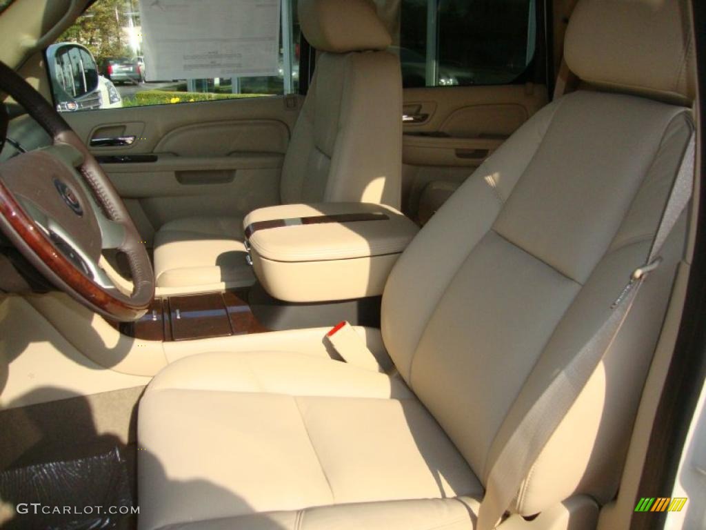 Cashmere/Cocoa Interior 2011 Cadillac Escalade Hybrid AWD Photo #38059237
