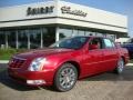 Crystal Red Tintcoat 2011 Cadillac DTS Luxury Exterior