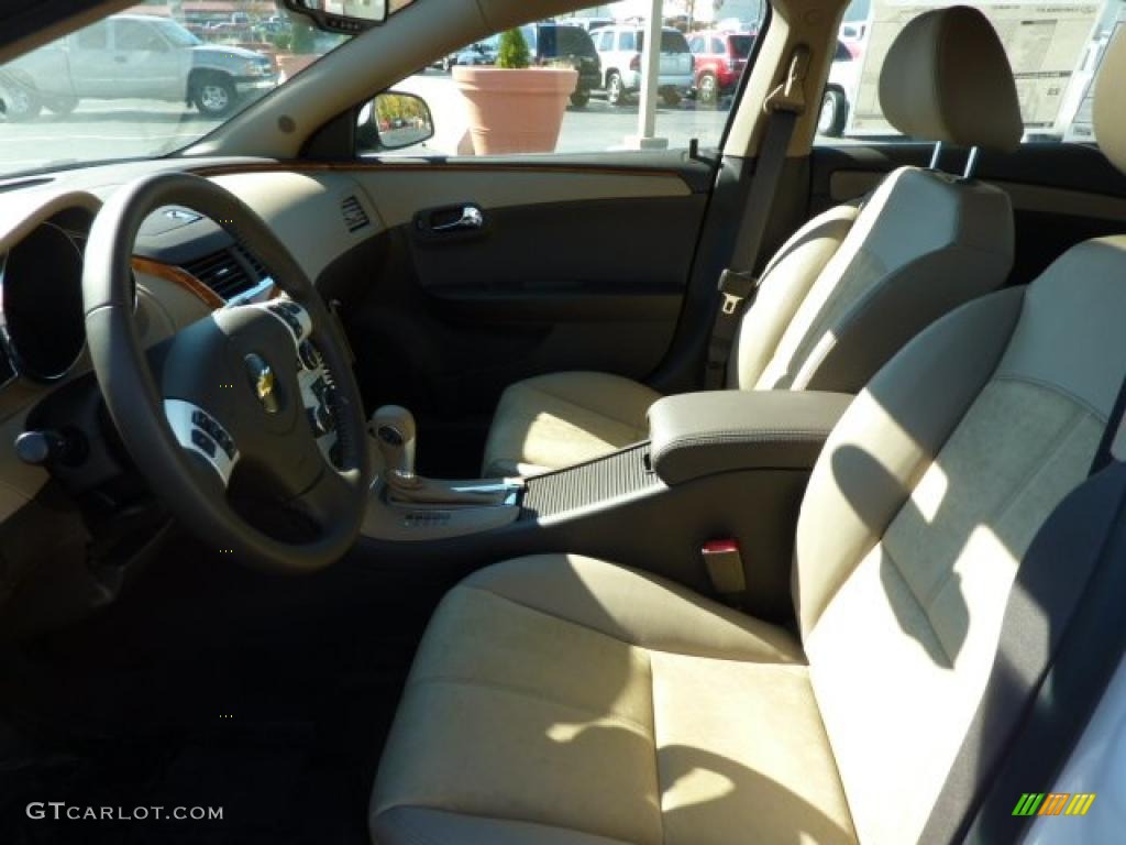 2011 Malibu LT - White Diamond Tricoat / Cocoa/Cashmere photo #7