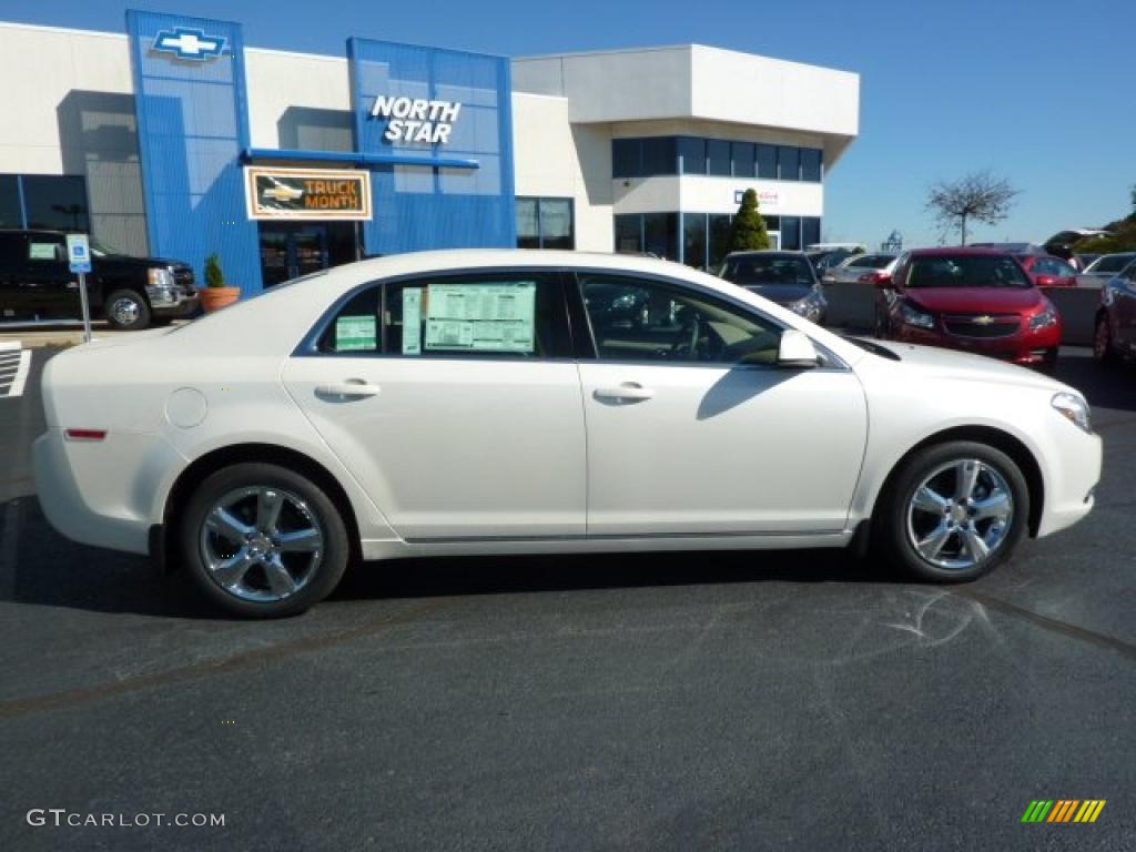 2011 Malibu LT - White Diamond Tricoat / Cocoa/Cashmere photo #11