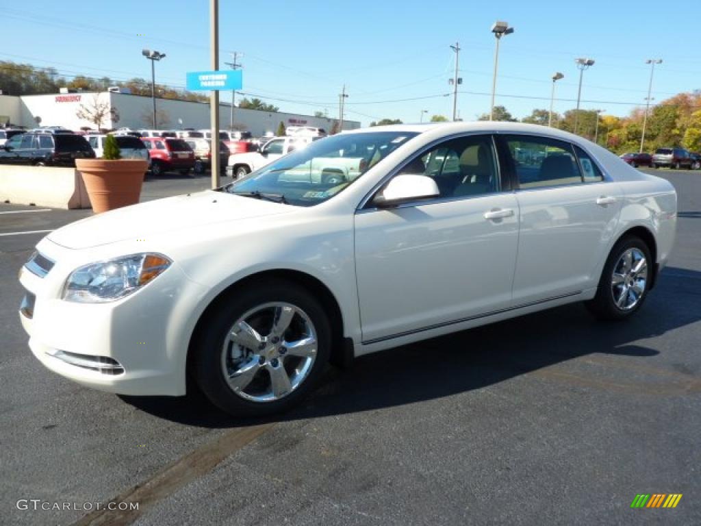 White Diamond Tricoat 2011 Chevrolet Malibu LT Exterior Photo #38060774