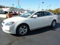 White Diamond Tricoat 2011 Chevrolet Malibu LT Exterior