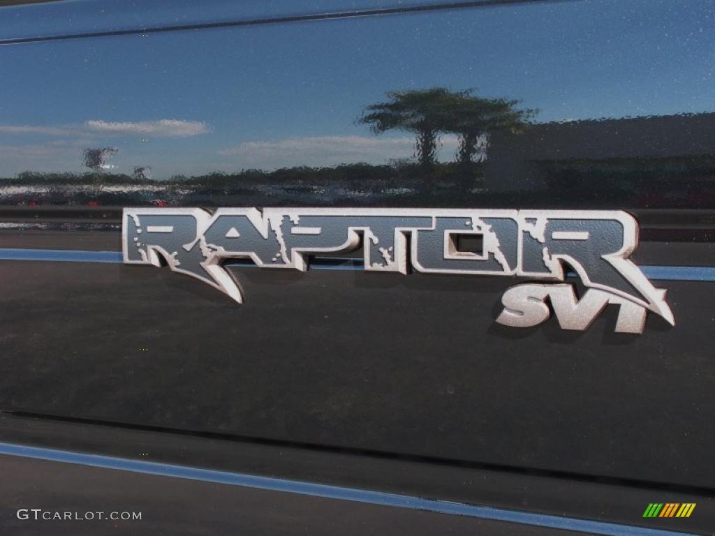 2010 F150 SVT Raptor SuperCab 4x4 - Tuxedo Black / Raptor Black photo #4