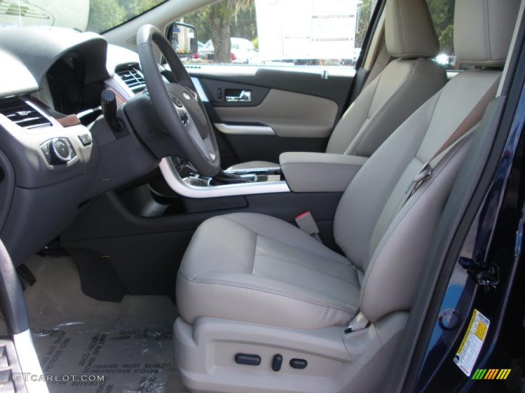 Medium Light Stone Interior 2011 Ford Edge Limited Photo #38061203