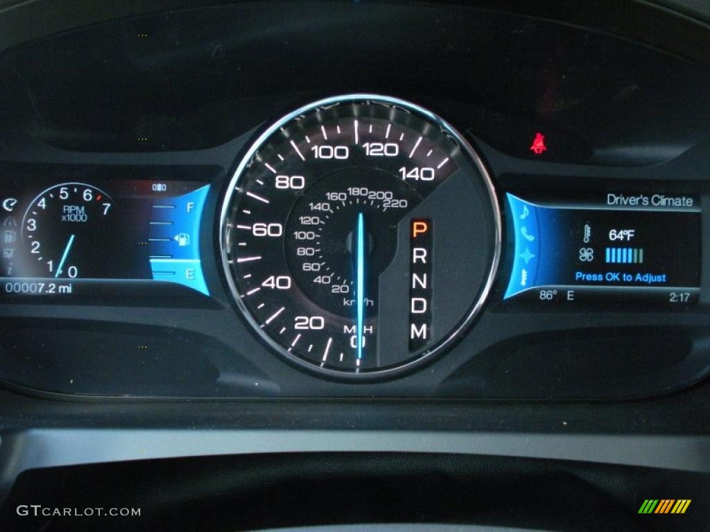 2011 Ford Edge Limited Gauges Photo #38061267