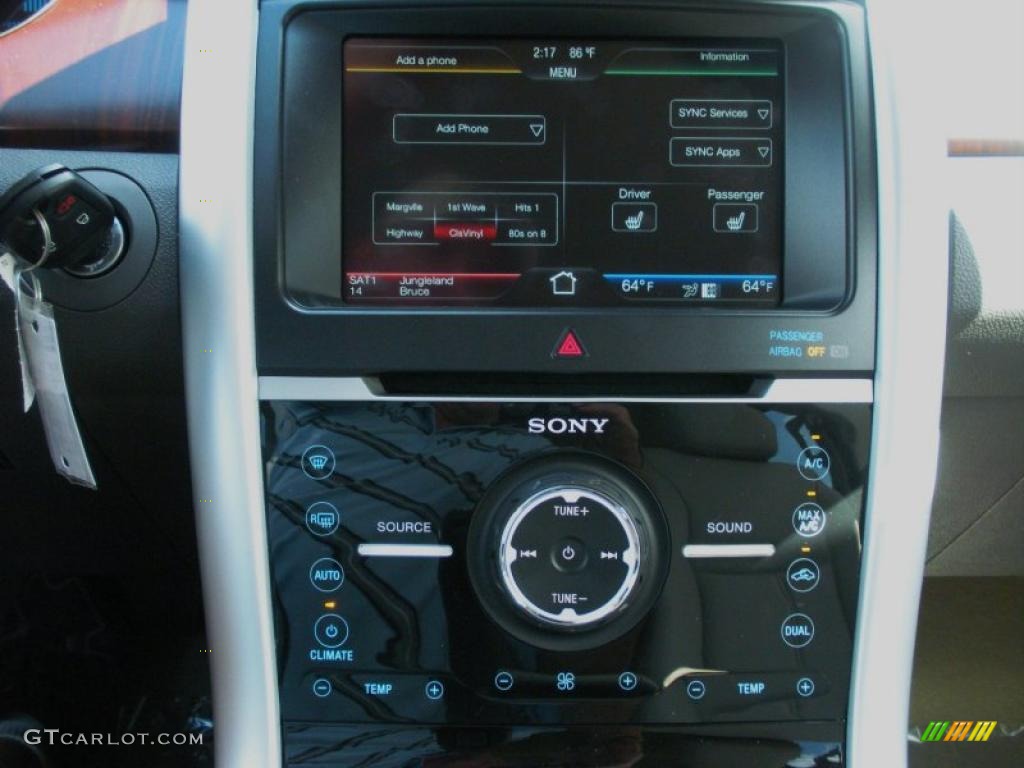 2011 Ford Edge Limited Controls Photo #38061283