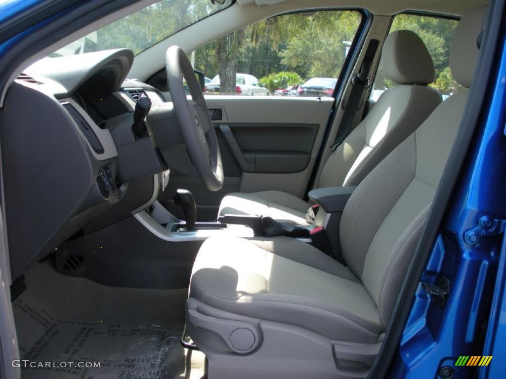 Medium Stone Interior 2011 Ford Focus S Sedan Photo #38061432