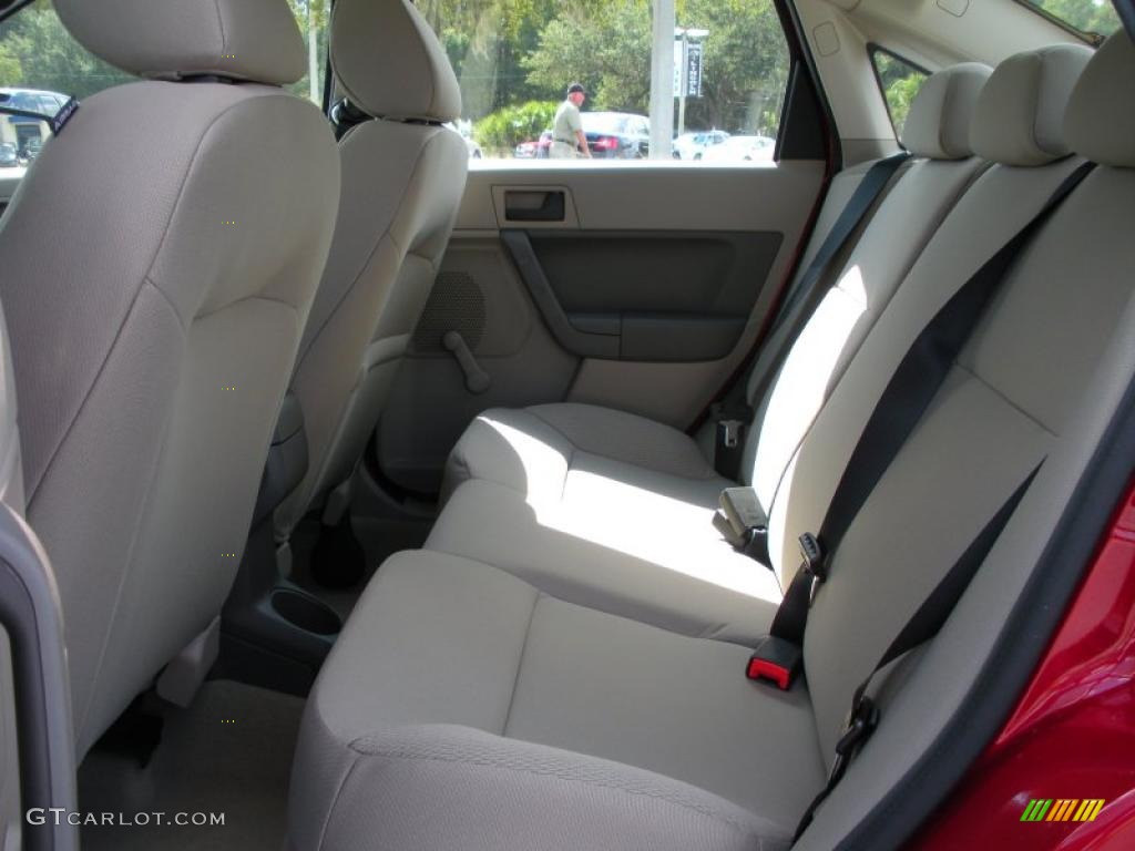 Medium Stone Interior 2011 Ford Focus S Sedan Photo #38061656