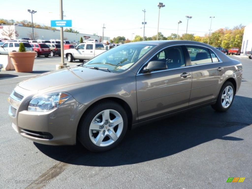 2011 Malibu LS - Mocha Steel Metallic / Cocoa/Cashmere photo #3