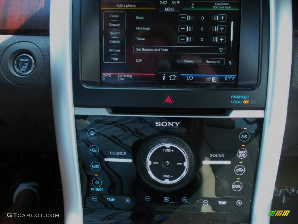 2011 Ford Edge Limited Controls Photo #38062318