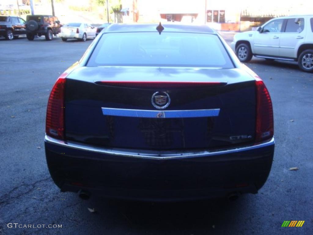 2009 CTS 4 AWD Sedan - Black Ice / Ebony photo #4