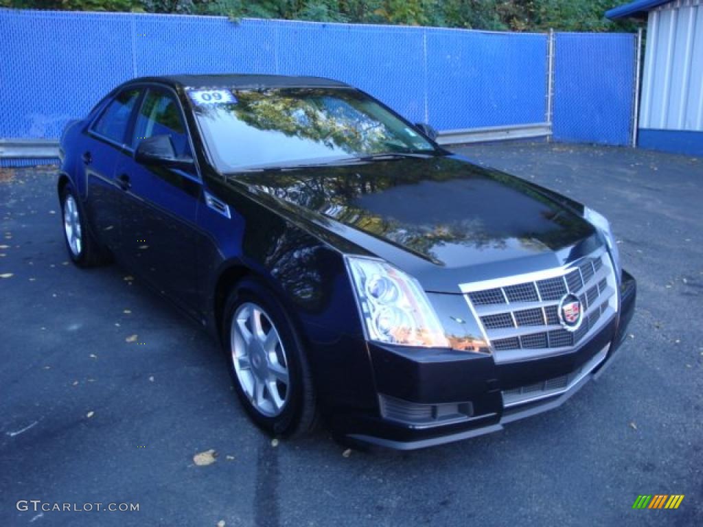 2009 CTS 4 AWD Sedan - Black Ice / Ebony photo #6