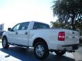 2007 White Sand Tri-Coat Ford F150 Lariat SuperCrew 4x4  photo #3