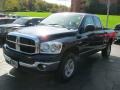 2007 Patriot Blue Pearl Dodge Ram 1500 SLT Quad Cab 4x4  photo #1