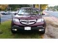 2007 Dark Cherry Red Pearl Acura MDX   photo #3