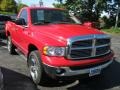 2005 Flame Red Dodge Ram 1500 Laramie Regular Cab 4x4  photo #15