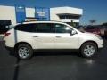 2011 White Diamond Tricoat Chevrolet Traverse LT AWD  photo #11