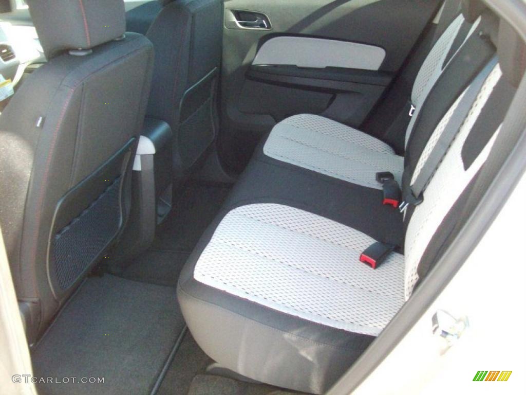 Light Titanium/Jet Black Interior 2011 Chevrolet Equinox LS AWD Photo #38064436