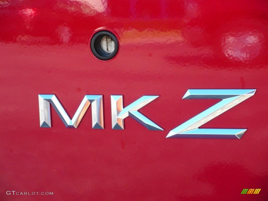 2010 MKZ FWD - Sangria Red Metallic / Steel Gray photo #9