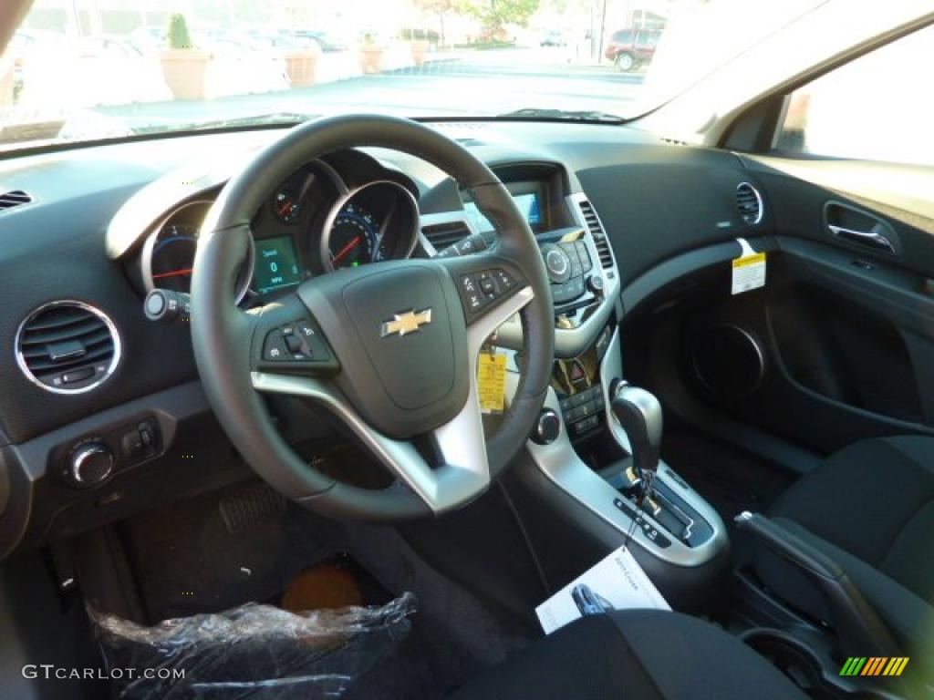 Jet Black Interior 2011 Chevrolet Cruze LT Photo #38065188