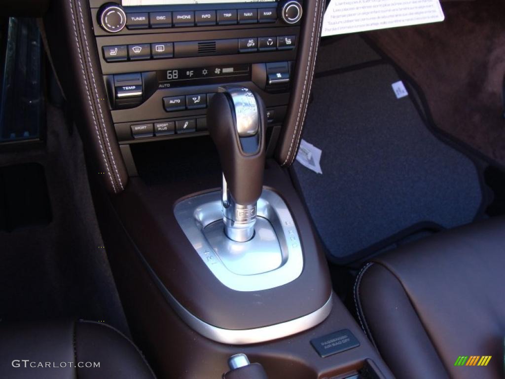 2011 911 Carrera S Cabriolet - GT Silver Metallic / Cocoa photo #17