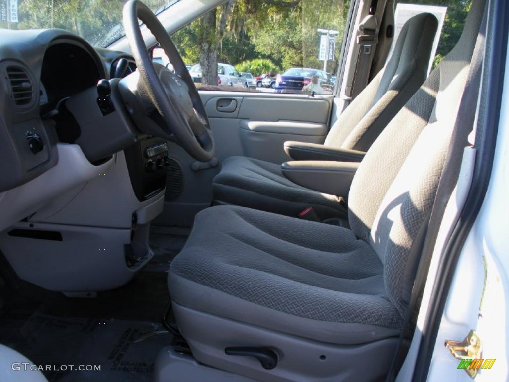 Medium Slate Gray Interior 2005 Dodge Caravan SE Photo #38067356