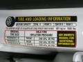 2005 Buick Rendezvous CXL AWD Info Tag