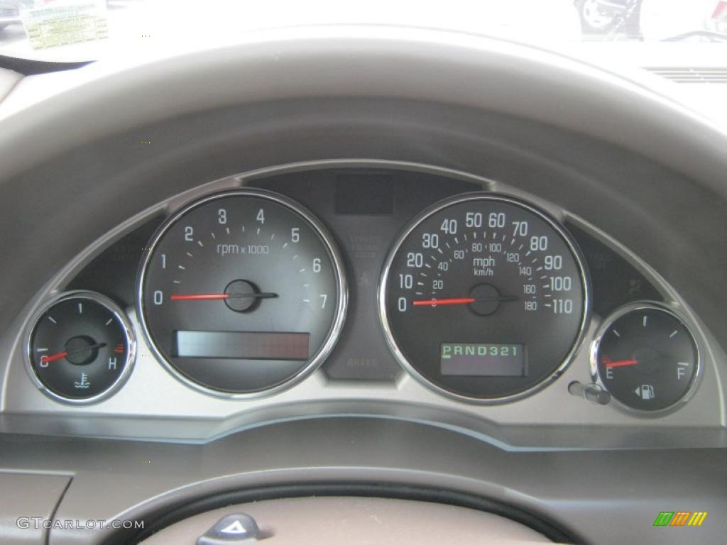 2005 Buick Rendezvous CXL AWD Gauges Photo #38067650