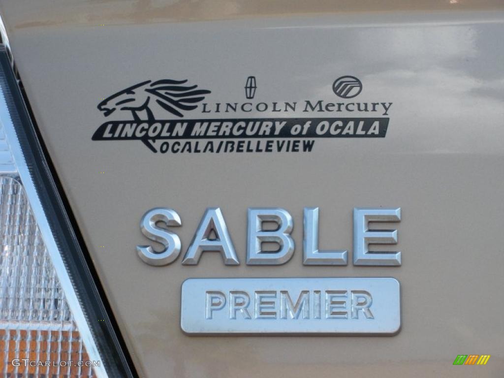 2008 Sable Premier Sedan - Dune Pearl Metallic / Light Camel photo #9