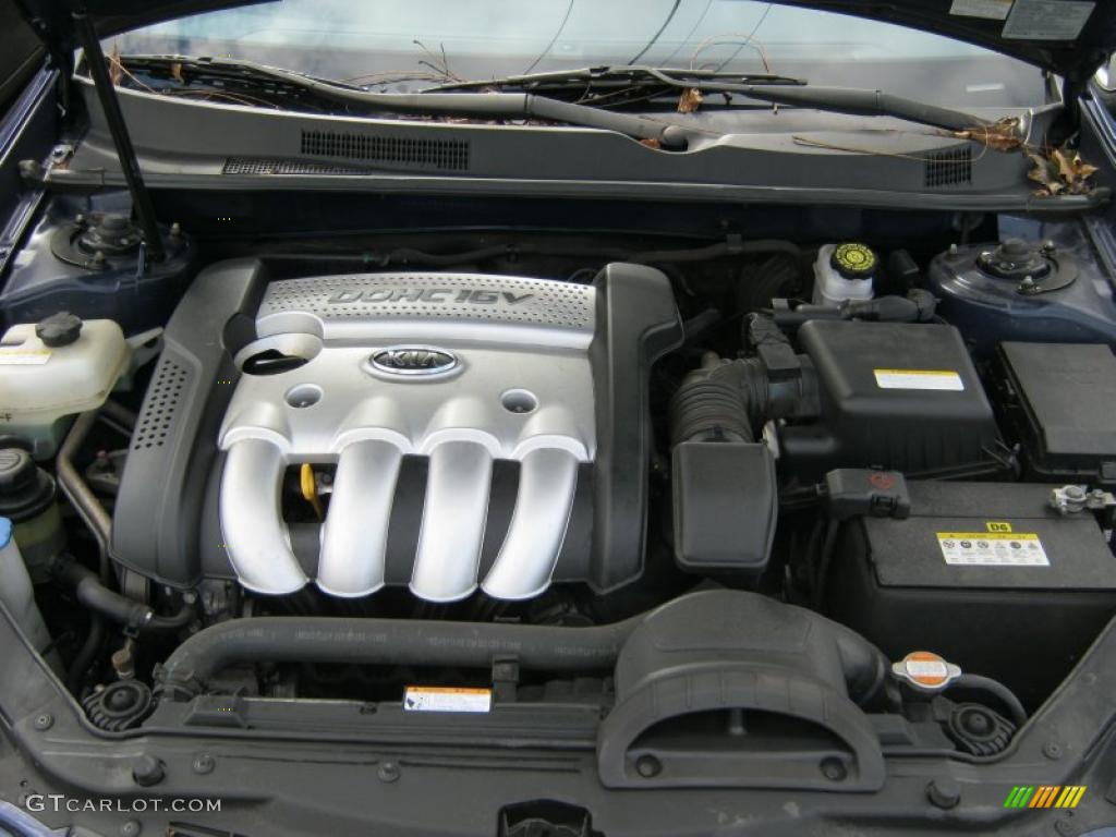 2006 Kia Optima Lx 2 4 Liter Dohc 16 Valve 4 Cylinder