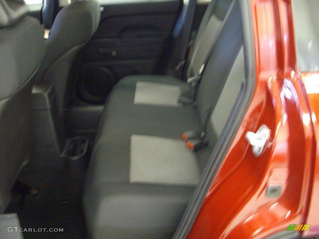 Dark Slate Gray Interior 2008 Jeep Compass Sport 4x4 Photo #38069045