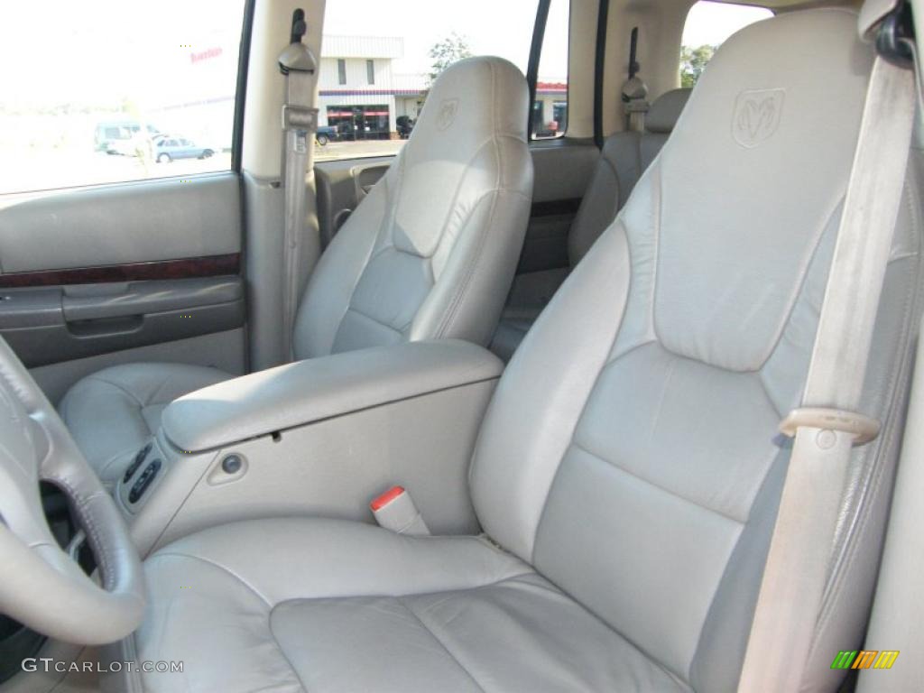 Dark Slate Gray Interior 2001 Dodge Durango SLT Photo #38069745