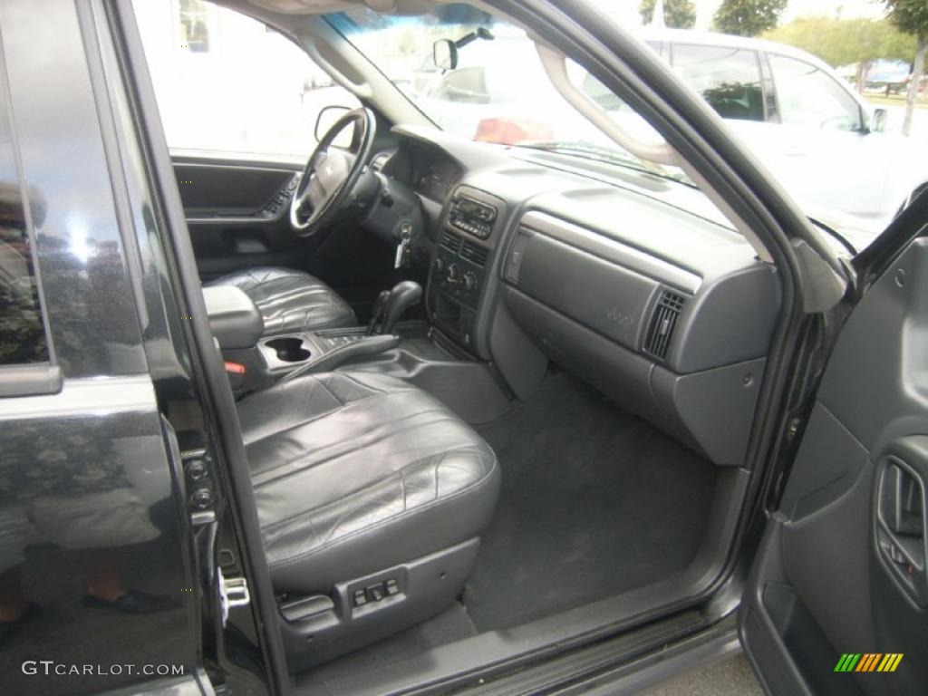 2003 Grand Cherokee Laredo 4x4 - Brilliant Black / Dark Slate Gray photo #8