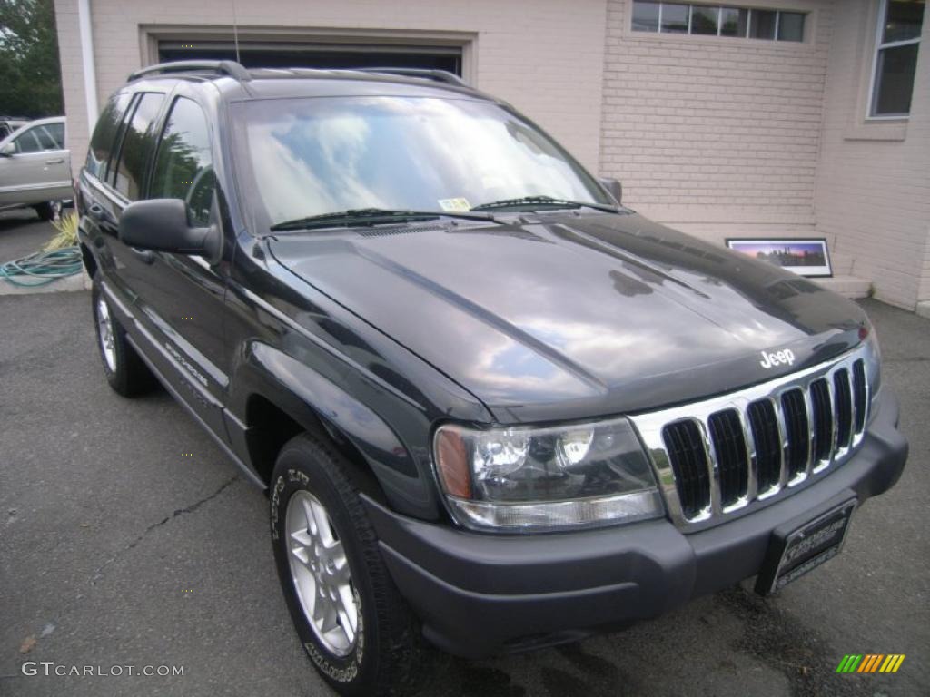 2003 Grand Cherokee Laredo 4x4 - Brilliant Black / Dark Slate Gray photo #9