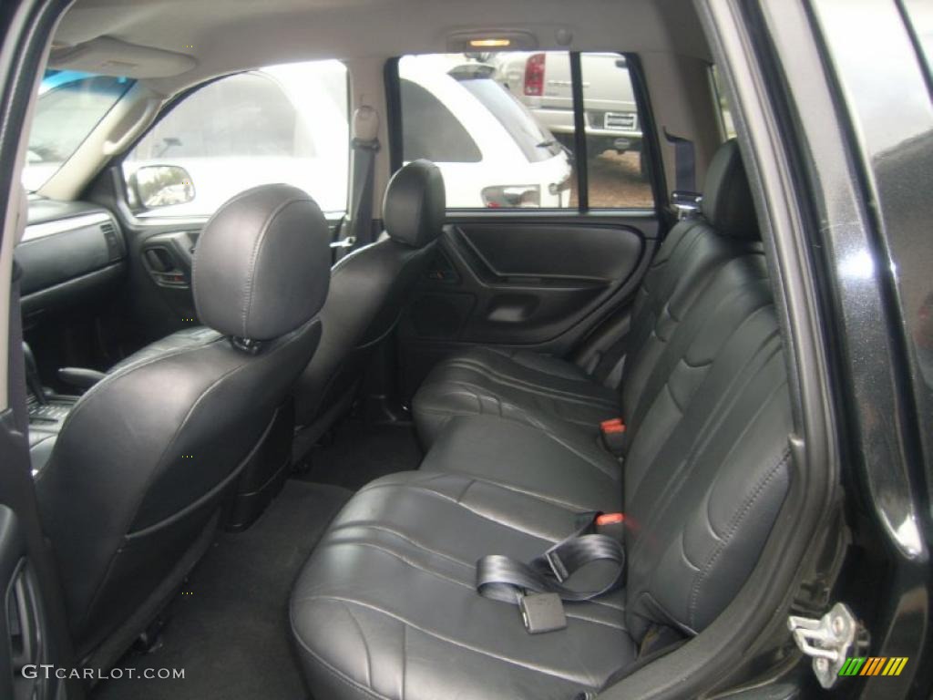 2003 Grand Cherokee Laredo 4x4 - Brilliant Black / Dark Slate Gray photo #12