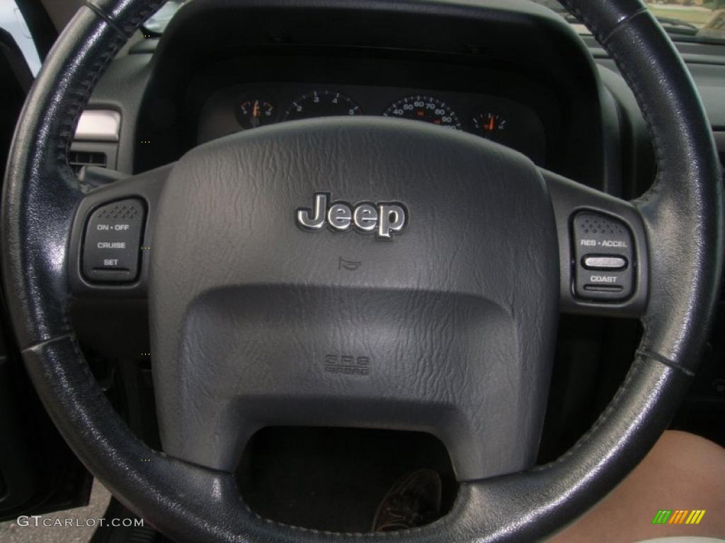 2003 Grand Cherokee Laredo 4x4 - Brilliant Black / Dark Slate Gray photo #17