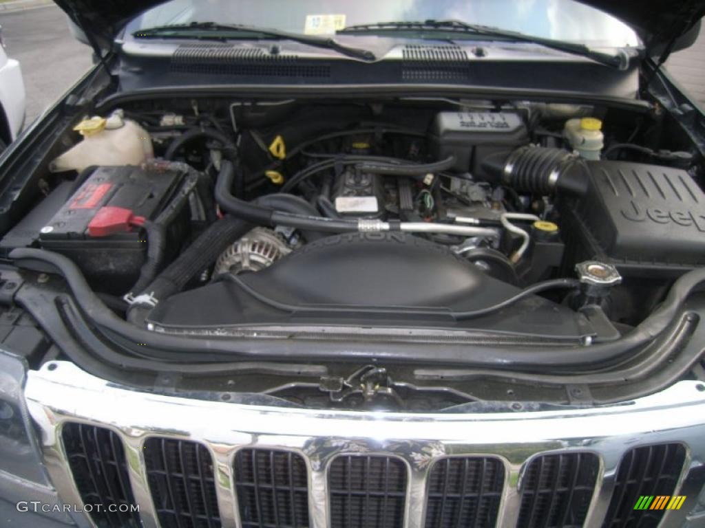 2003 Grand Cherokee Laredo 4x4 - Brilliant Black / Dark Slate Gray photo #20