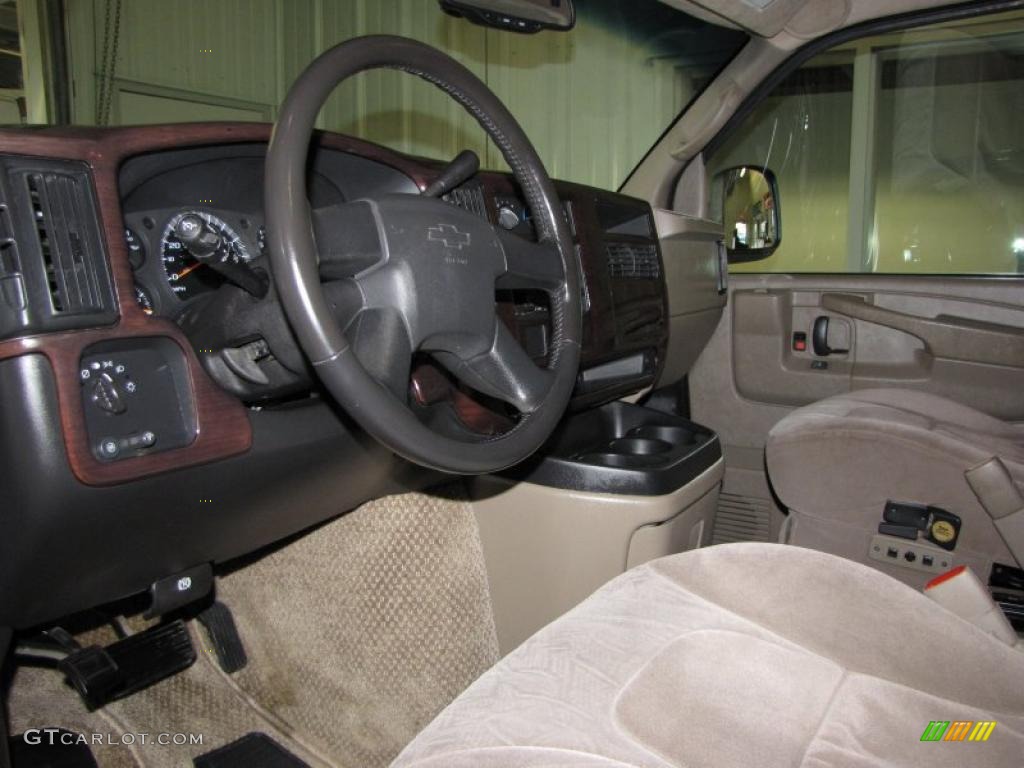 Neutral Interior 2004 Chevrolet Express 1500 Passenger Conversion Van Photo #38071397