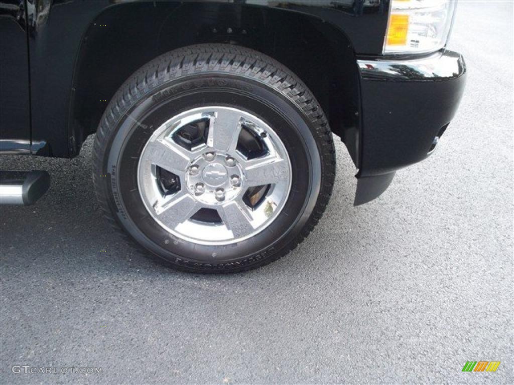 2011 Silverado 1500 LTZ Crew Cab 4x4 - Black / Ebony photo #7