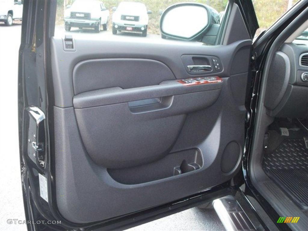 Ebony Interior 2011 Chevrolet Silverado 1500 LTZ Crew Cab 4x4 Photo #38071881
