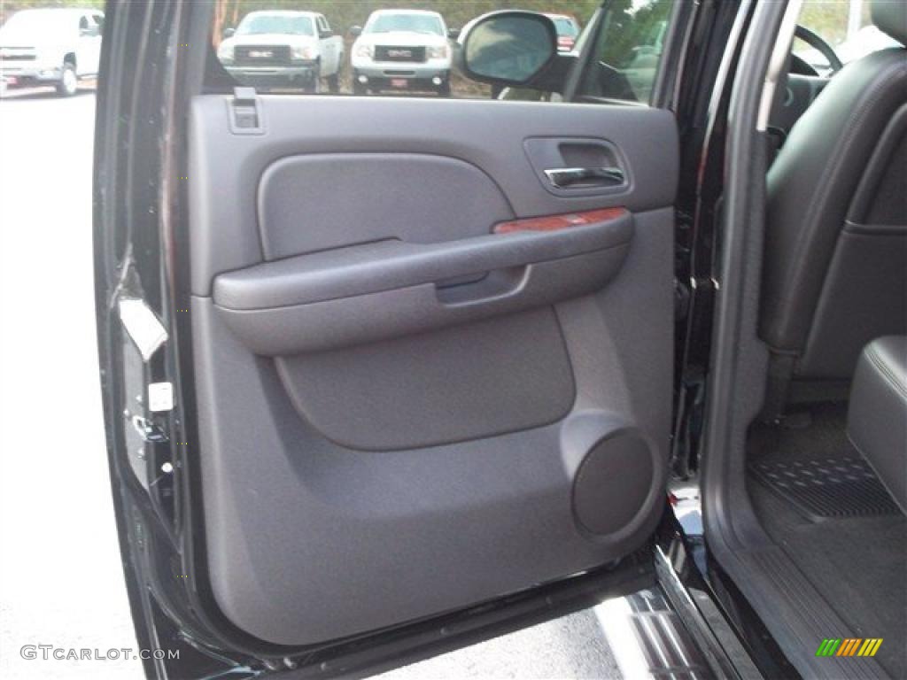 Ebony Interior 2011 Chevrolet Silverado 1500 LTZ Crew Cab 4x4 Photo #38071917