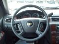 Ebony 2011 Chevrolet Silverado 1500 LTZ Crew Cab 4x4 Steering Wheel