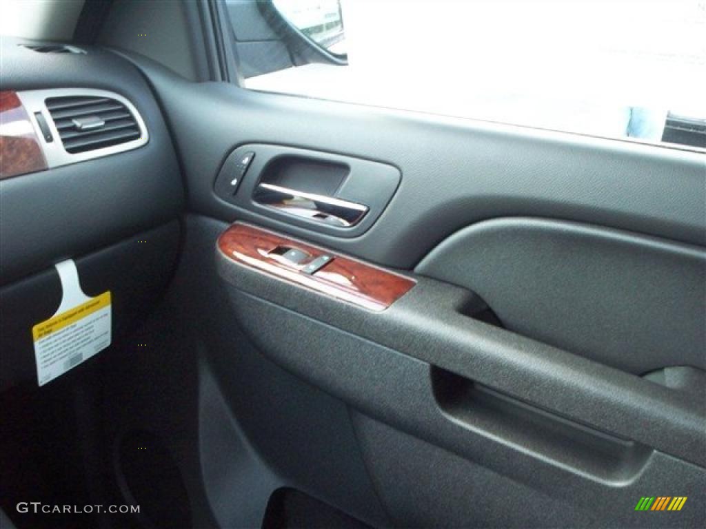 Ebony Interior 2011 Chevrolet Silverado 1500 LTZ Crew Cab 4x4 Photo #38072037
