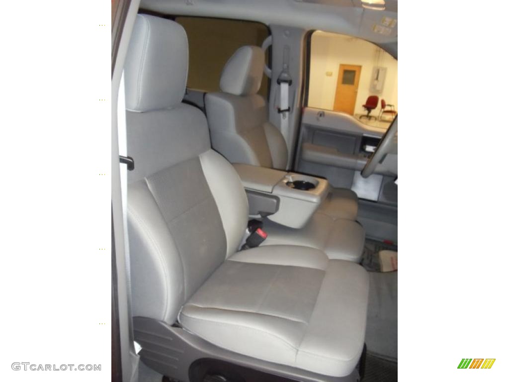 Medium/Dark Flint Interior 2007 Ford F150 XLT SuperCrew Photo #38072257