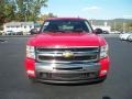 2011 Victory Red Chevrolet Silverado 1500 LT Extended Cab 4x4  photo #3