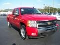 2011 Victory Red Chevrolet Silverado 1500 LT Extended Cab 4x4  photo #4