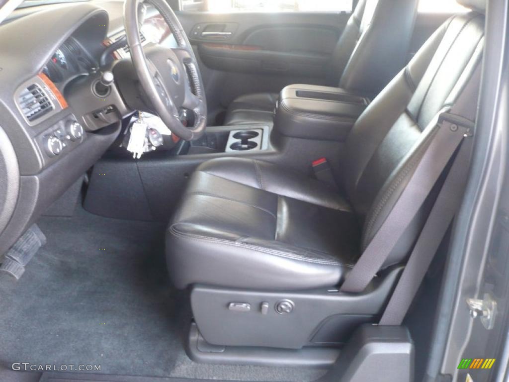 2007 Silverado 1500 LT Z71 Extended Cab 4x4 - Graystone Metallic / Ebony Black photo #10