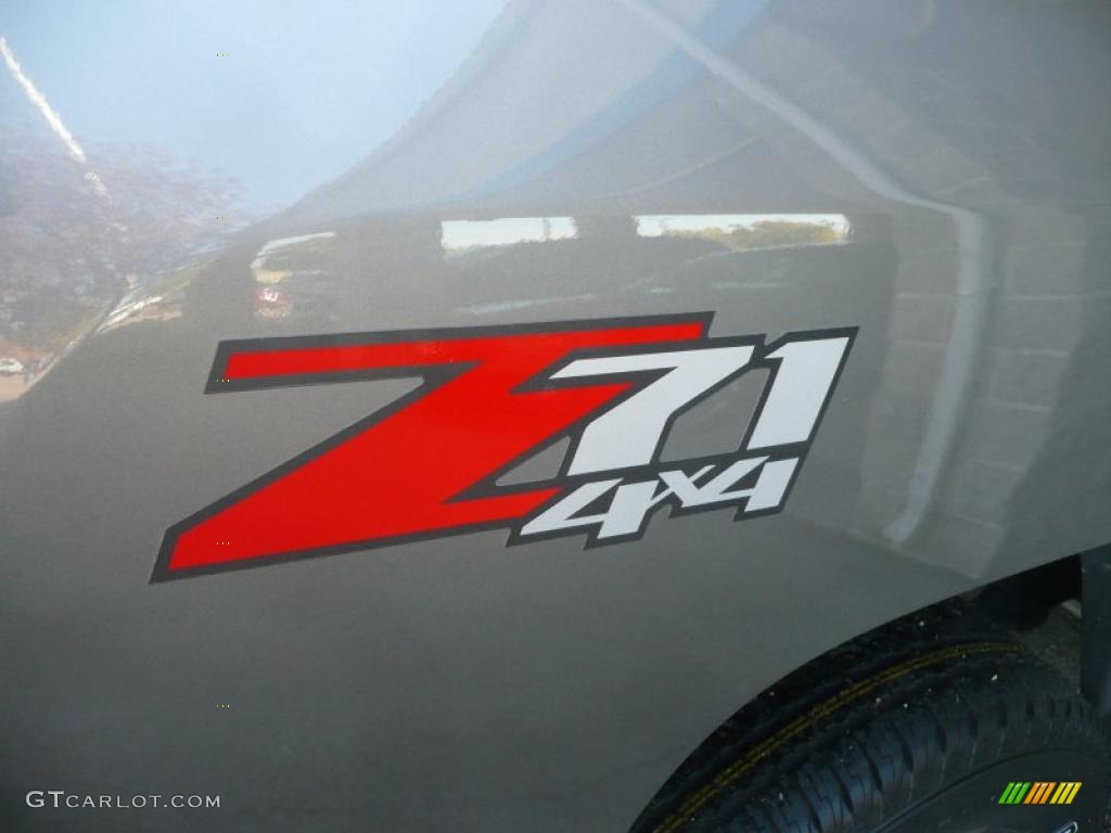 2007 Silverado 1500 LT Z71 Extended Cab 4x4 - Graystone Metallic / Ebony Black photo #16